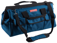 Сумка монтажника ЗУБР ЭКСПЕРТ 38645-17 для инструмента, 17 карманов, 42см  картинка